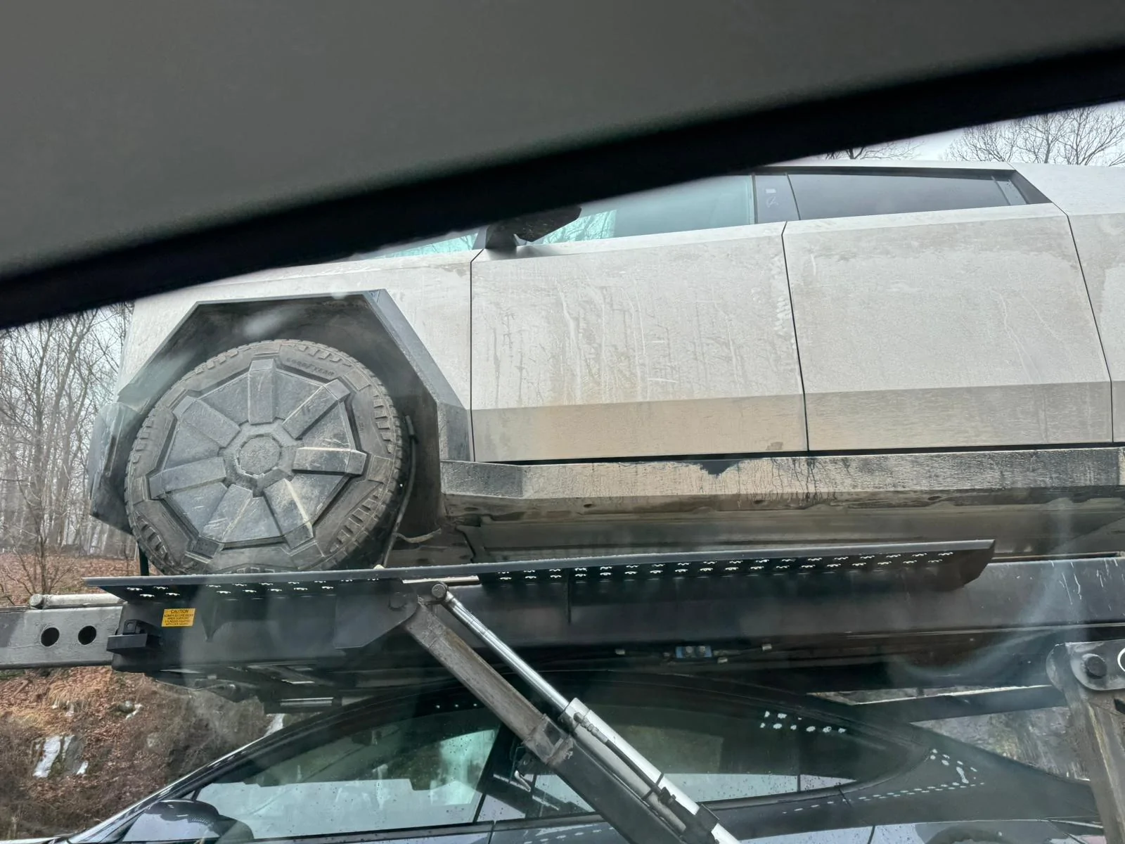 Tesla Cybertruck Spotted Two Cybertrucks in CT (Non-Delivery) CT_in_CT_imag