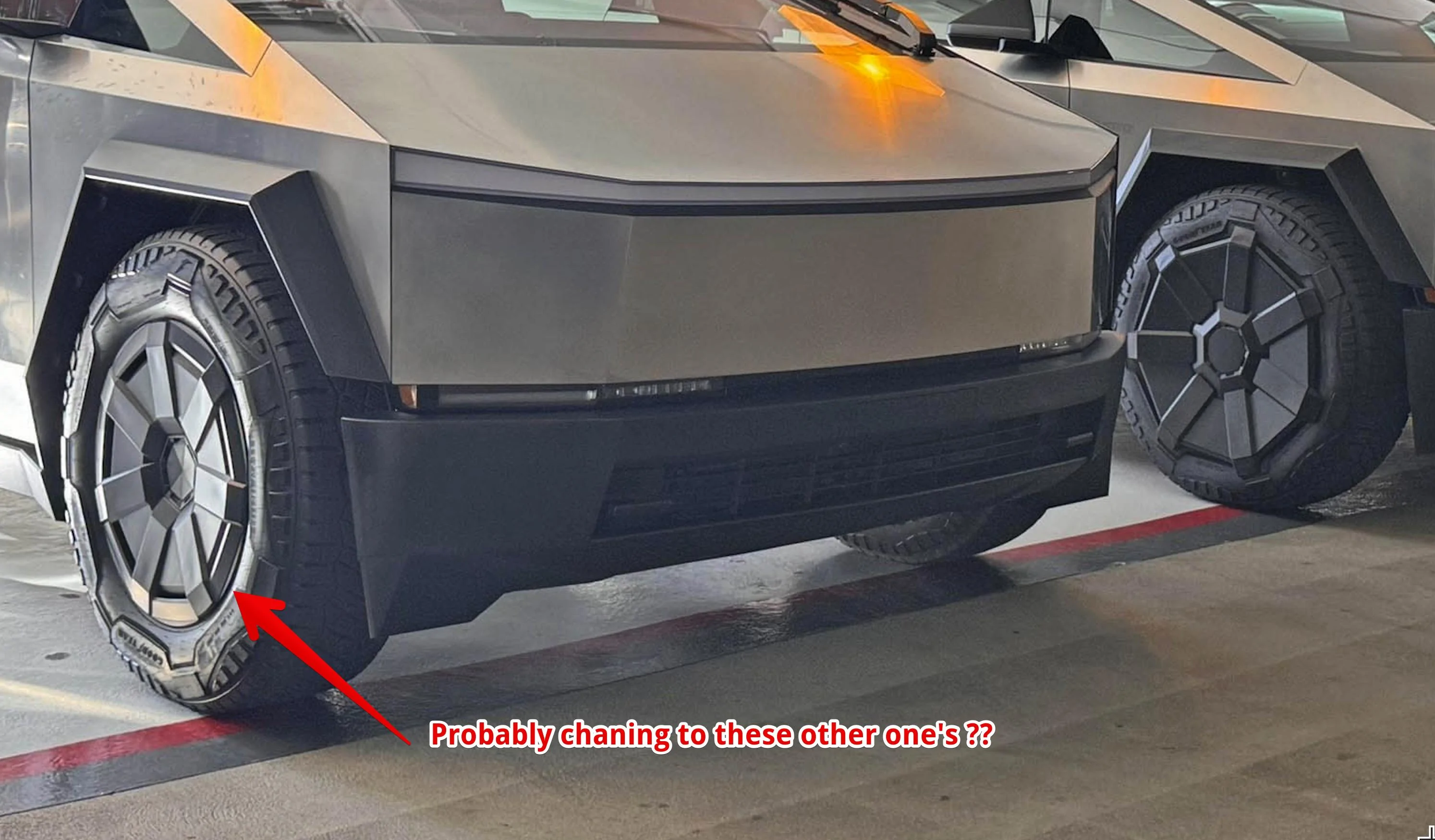 Tesla Cybertruck Update: Aero Wheel Cover Recall reason = making contact with tire sidewall, wearing down rubber Smaller hub cabs