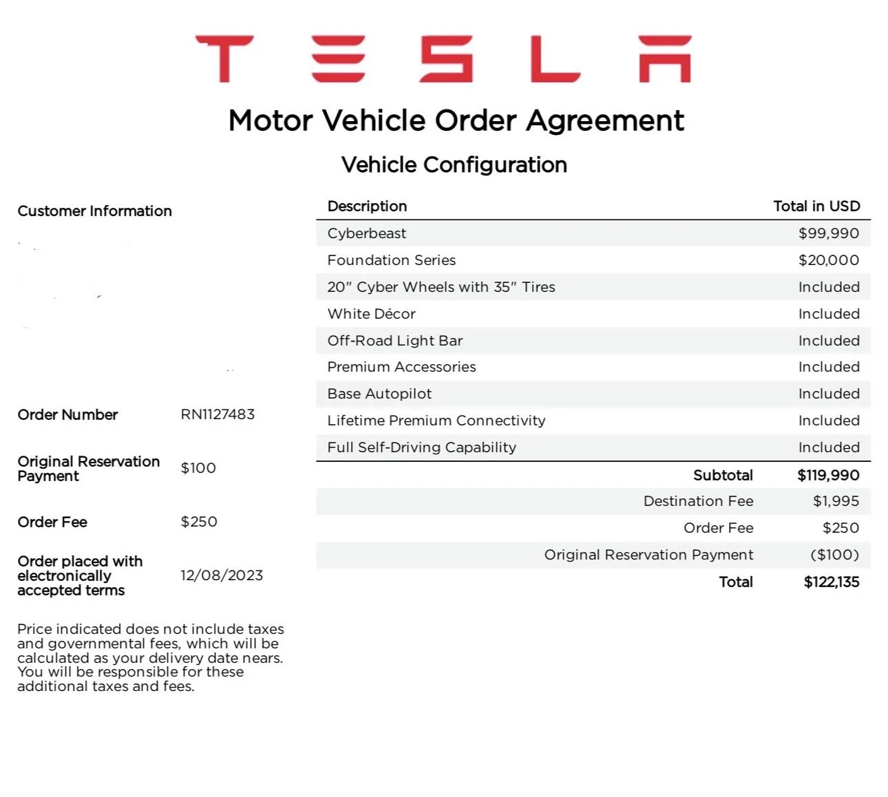 Tesla Cybertruck Cyberbeast waiting room IMG_6052