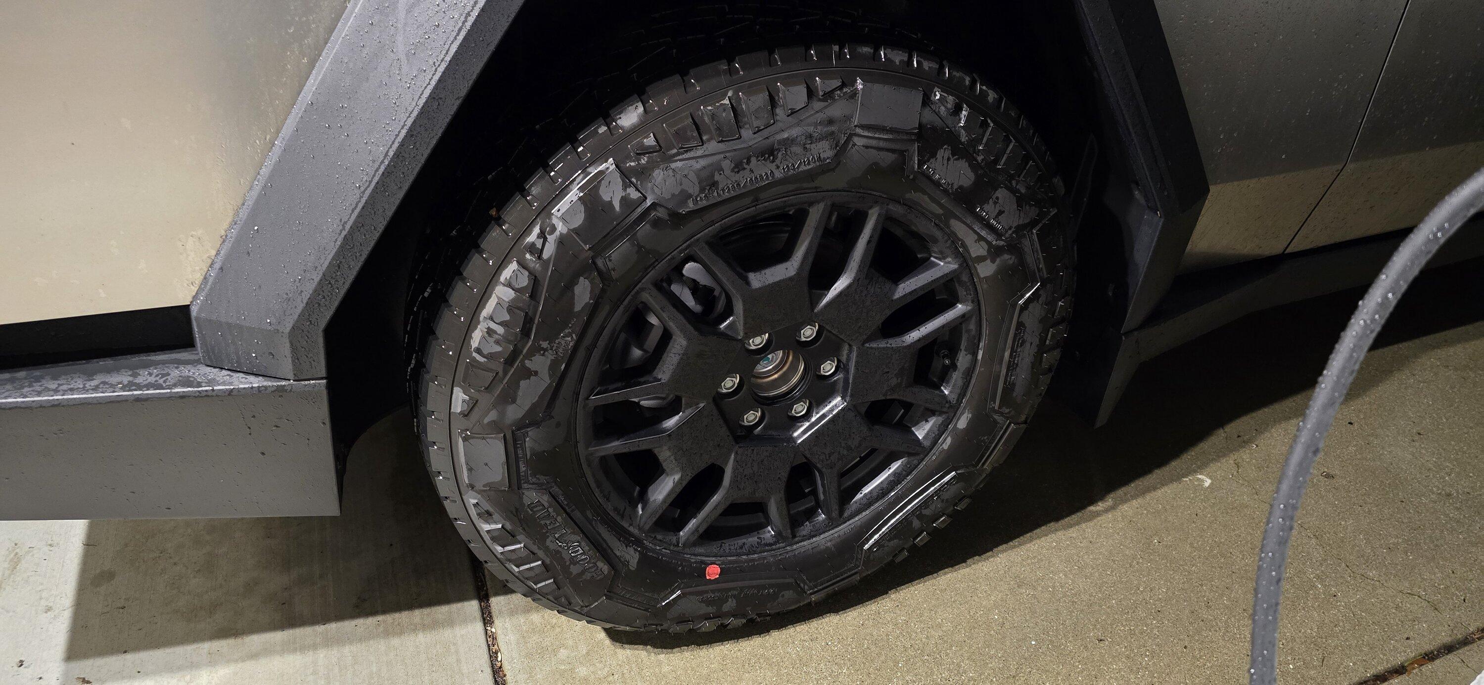 Tesla Cybertruck Picked up my AWD Foundation Series Cybertruck yesterday in NorCal 20240131_225105