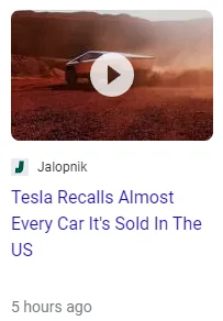 Tesla Cybertruck First NHTSA recall for Cybertruck - Incorrect Font Size on Instrument Panel Warning Lights 1706907722930