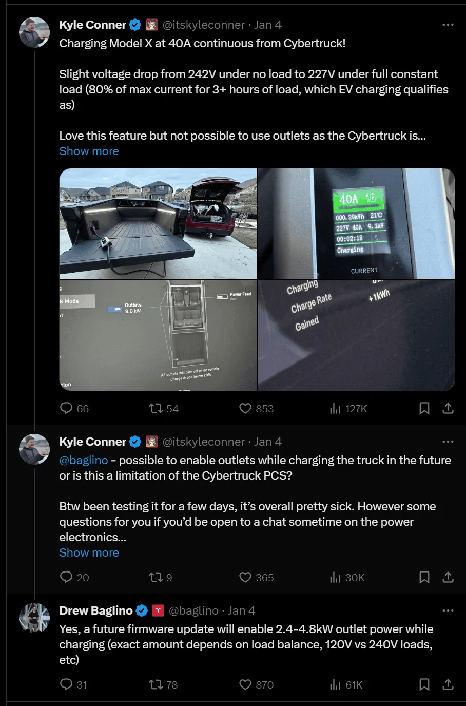 Tesla Cybertruck Can the CyberTruck power an RV? Tested 1706915527596