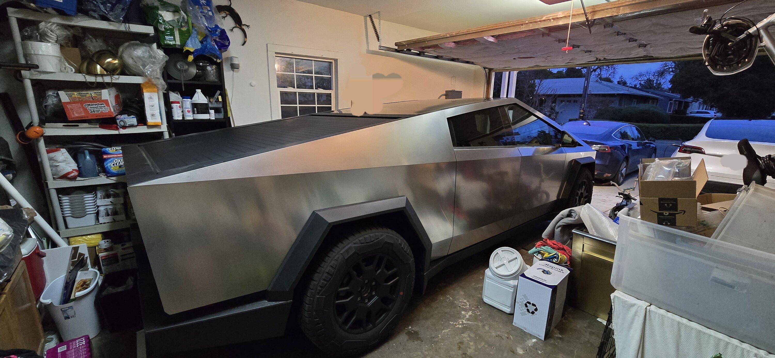 Tesla Cybertruck Picked up my AWD Foundation Series Cybertruck yesterday in NorCal 20240203_173904