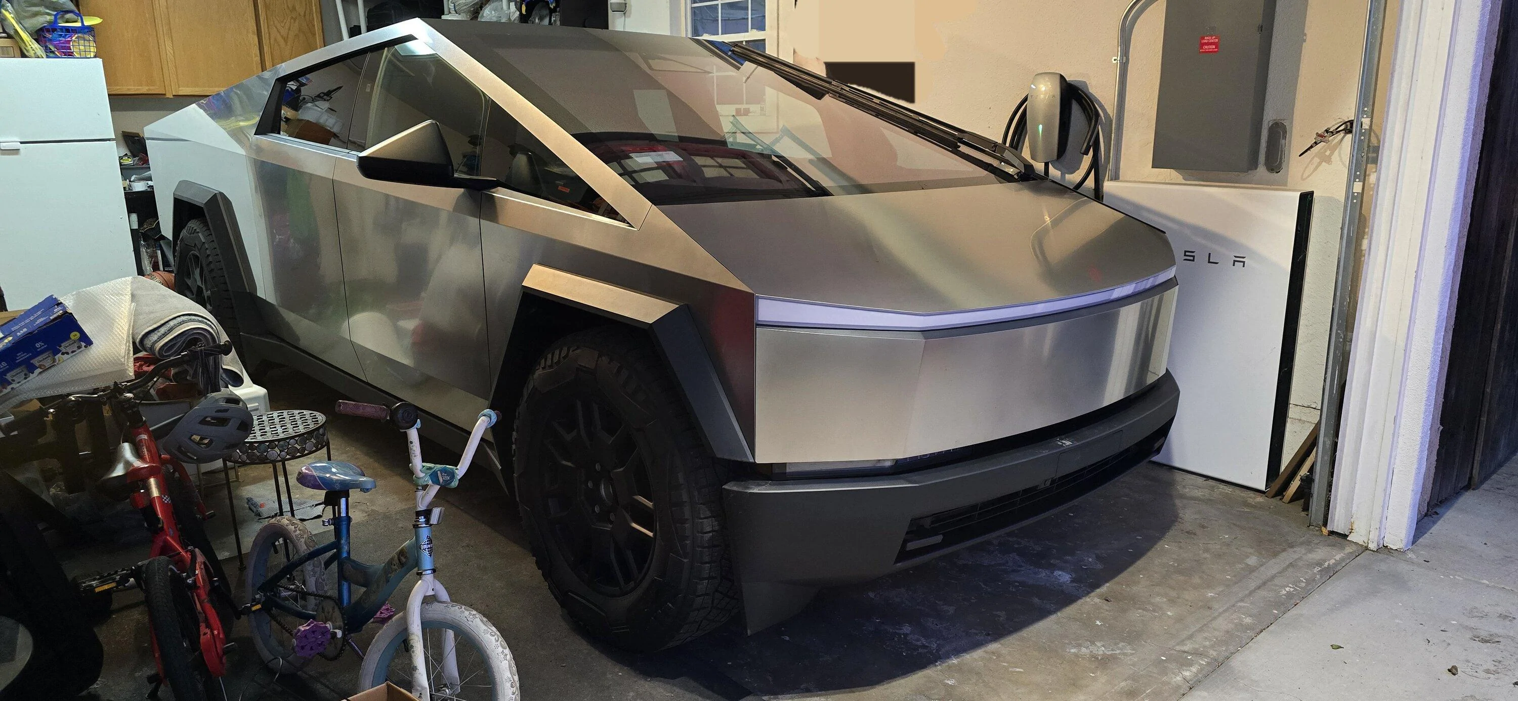 Tesla Cybertruck Picked up my AWD Foundation Series Cybertruck yesterday in NorCal 20240203_173845