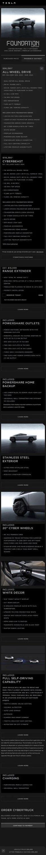 Tesla Cybertruck Cyberbeast Trimotor VIN Assignment Tracking IMG_5940