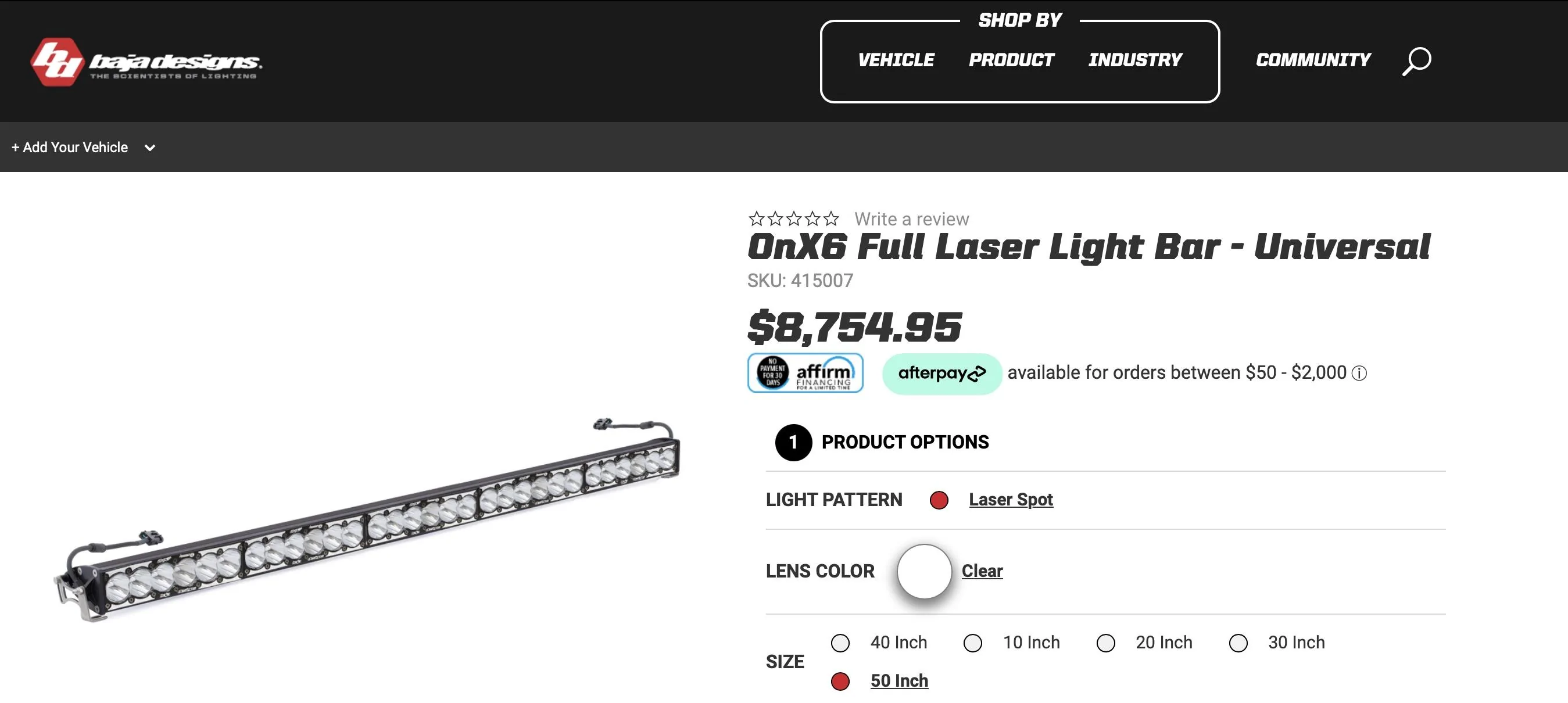 Tesla Cybertruck Laser Light Bar available when and what price? Image 2-5-24 at 7.13 PM