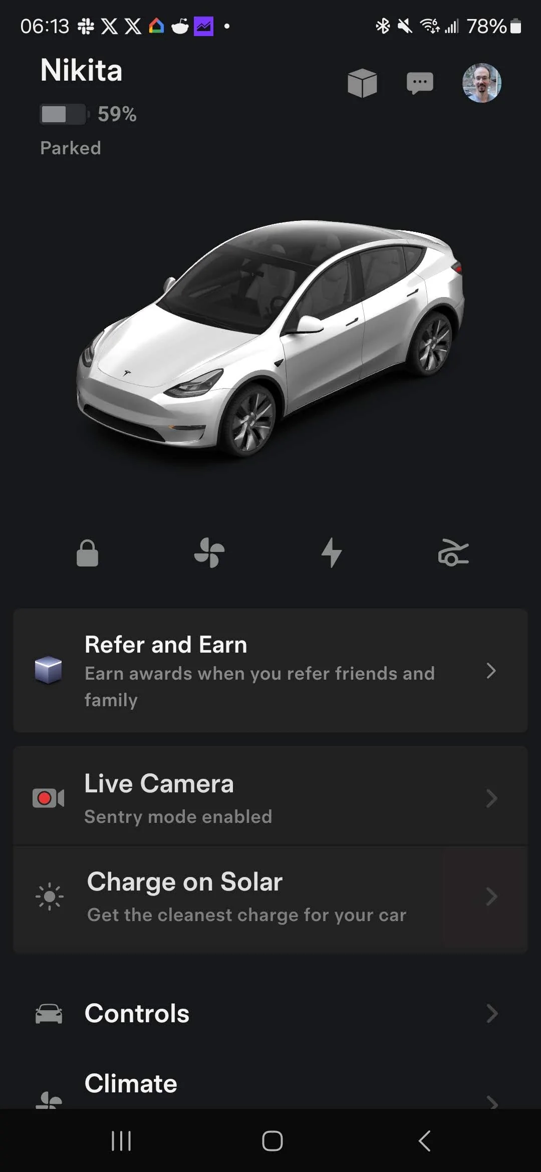 Tesla Cybertruck Picked up my AWD Foundation Series Cybertruck yesterday in NorCal Screenshot_20240206_061344_Tesla