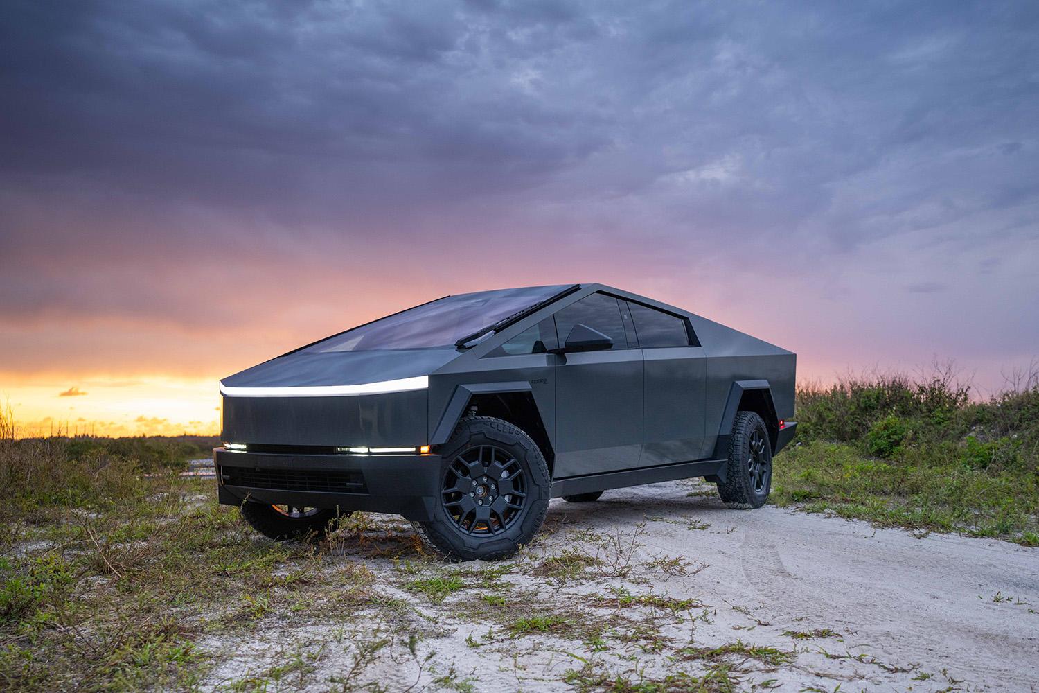 Tesla Cybertruck TESBROS - DIY Wrap Kits for Teslas & Cybertruck DSC09356