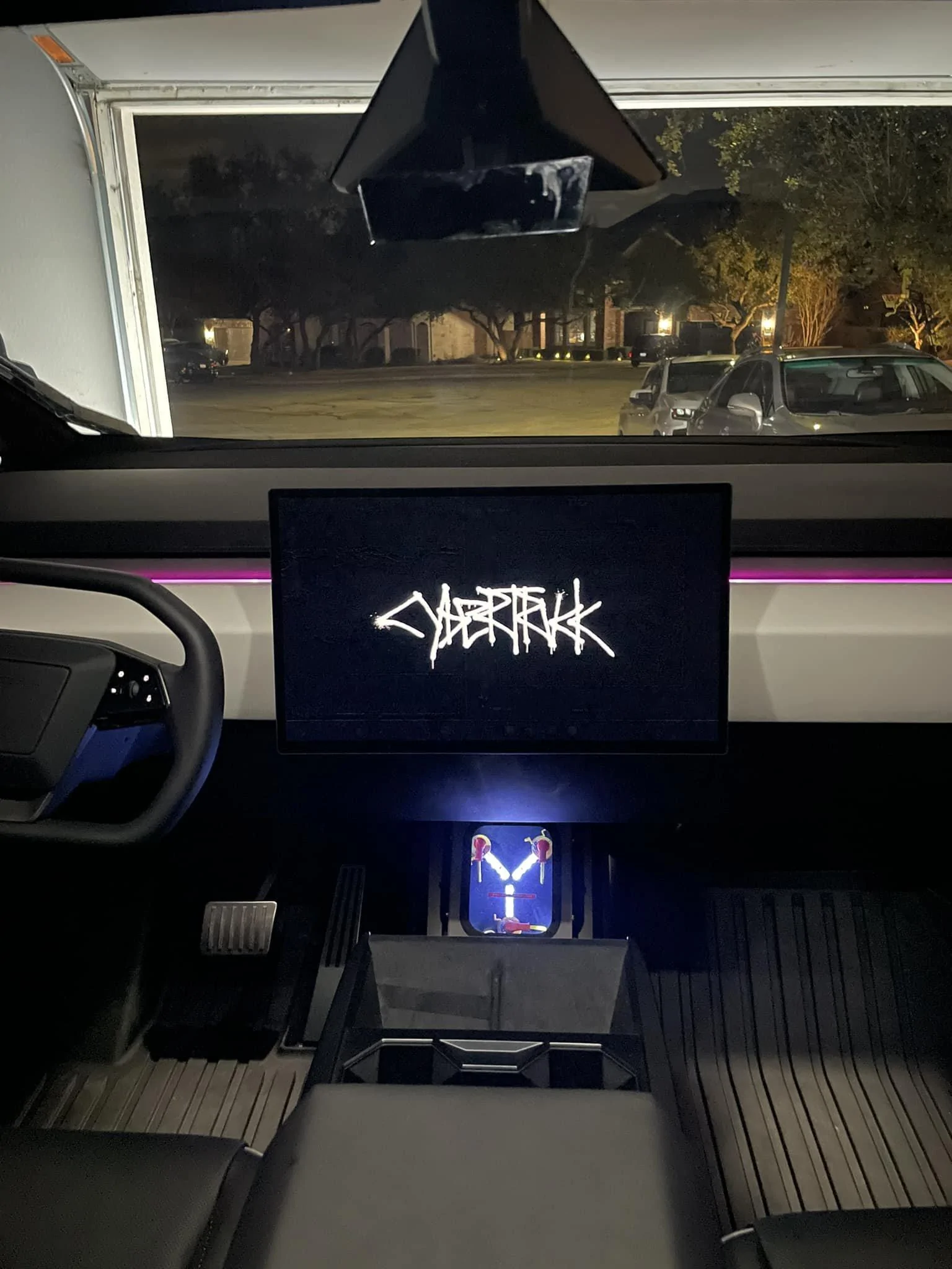 Tesla Cybertruck This Cybertruck got upgraded to 1.21 Jigawatts of output 426280492_10226398551683048_7233270322638193379_n