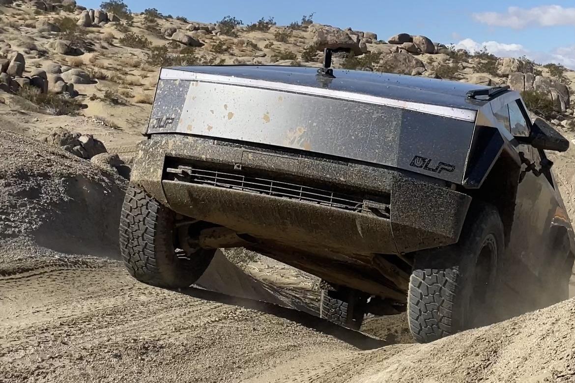 Tesla Cybertruck Cybertruck offroad performance review by pro off-road racer Emme Hall cybertruck offroad