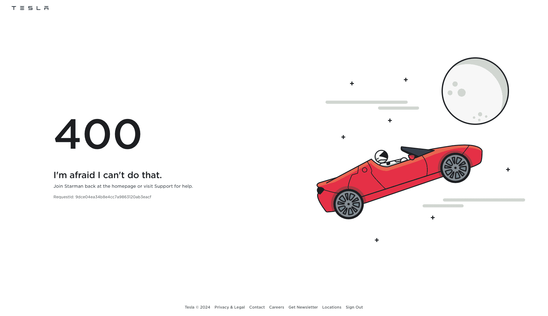 Tesla Cybertruck I was checking my Cybertruck reservation today...... TeslaSiteError