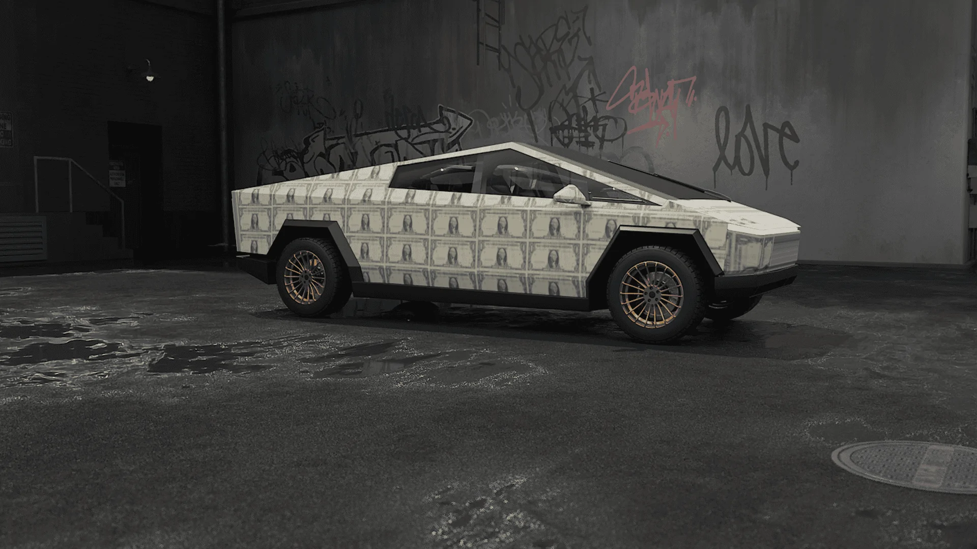 Tesla Cybertruck Installed 3D Changer Program. Any requests for renderings? Changer_11