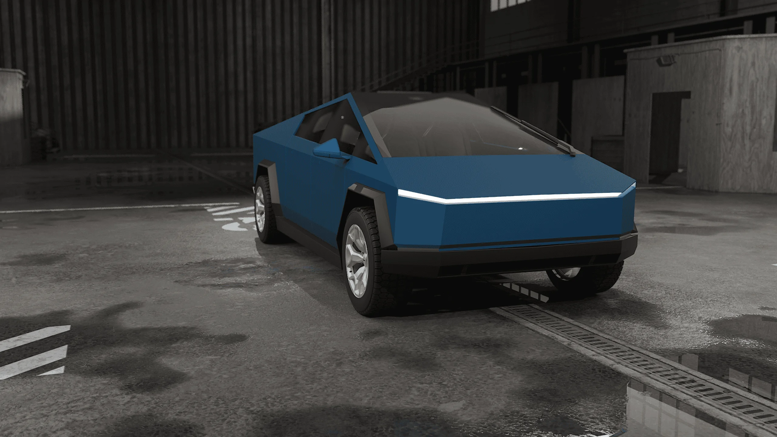 Tesla Cybertruck Installed 3D Changer Program. Any requests for renderings? Changer_17
