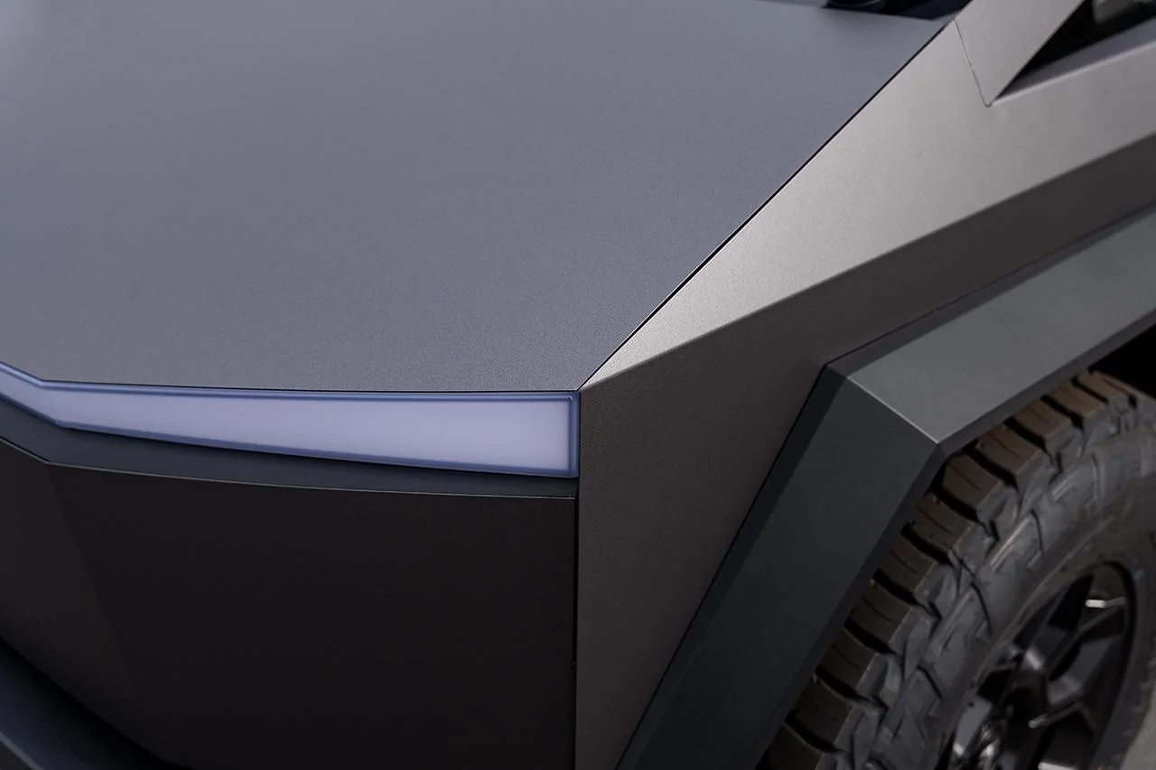 Tesla Cybertruck Matte Dark Gray (3M) - T Sportline DIY Wrap Kit Tesla-Cybertruck-3m-Matte-Dark-Gray-2
