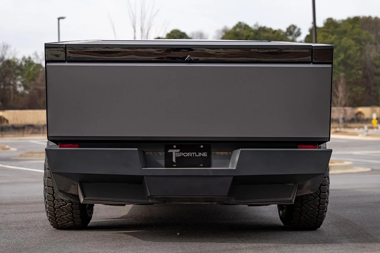 Tesla Cybertruck Matte Dark Gray (3M) - T Sportline DIY Wrap Kit Tesla-Cybertruck-3m-Matte-Dark-Gray-3