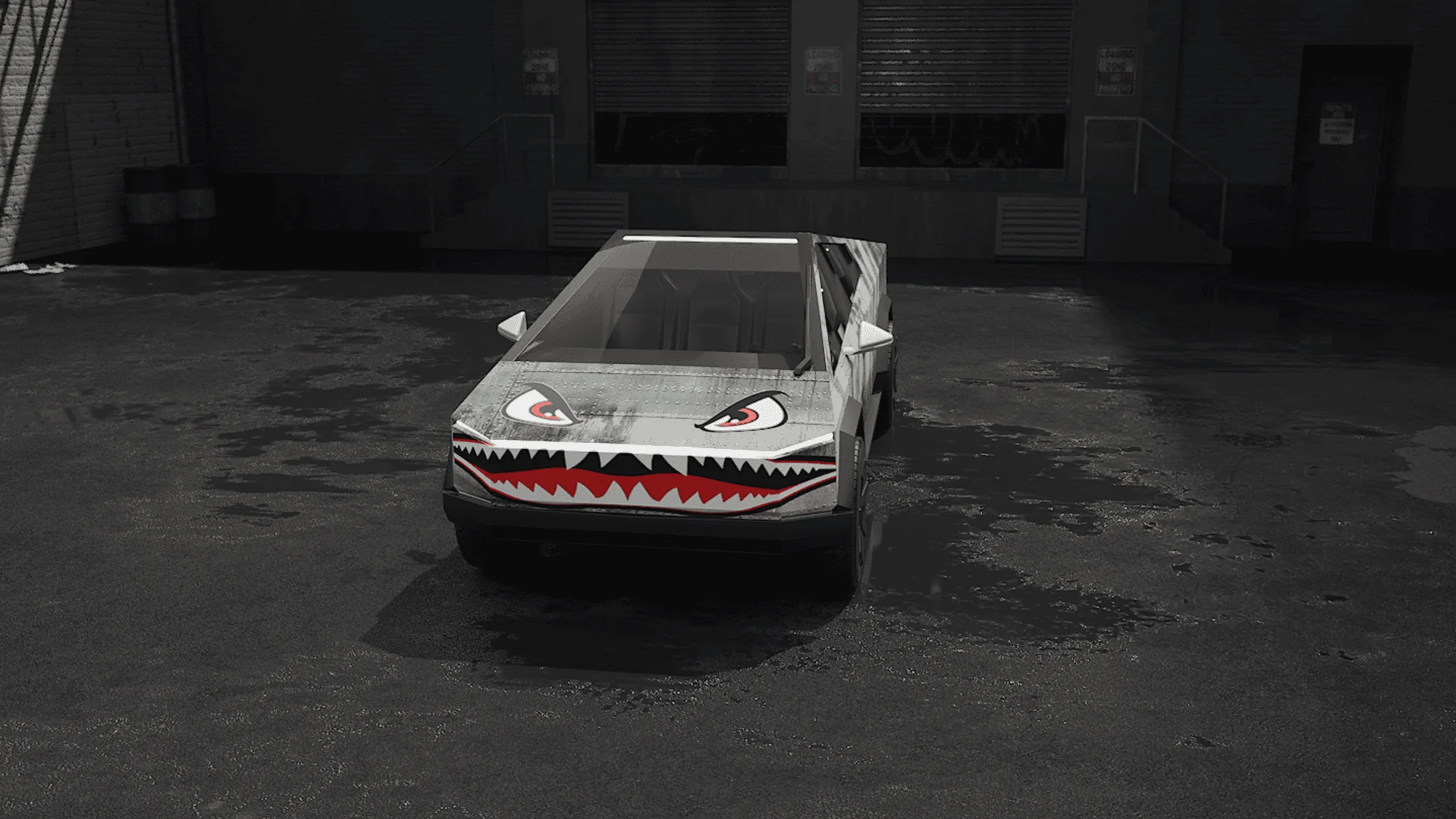Tesla Cybertruck Installed 3D Changer Program. Any requests for renderings? Changer_21