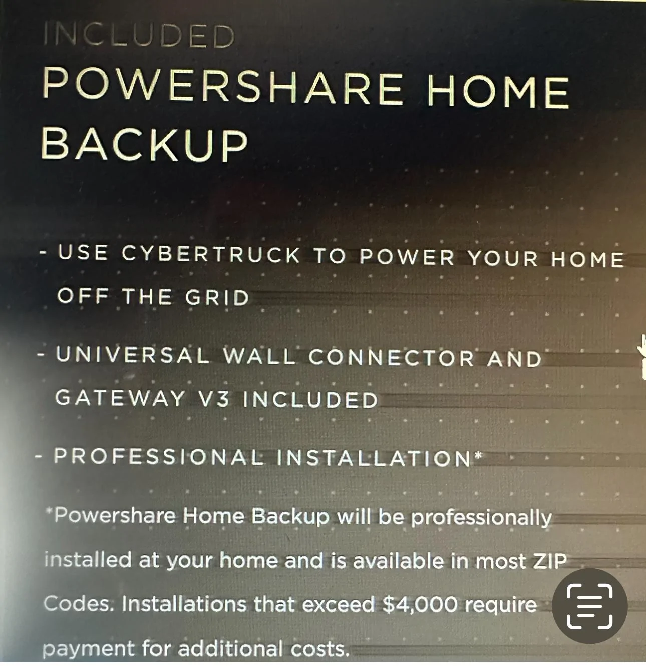 Tesla Cybertruck Cybertruck delivered with Universal Wall Connector? IMG_5865