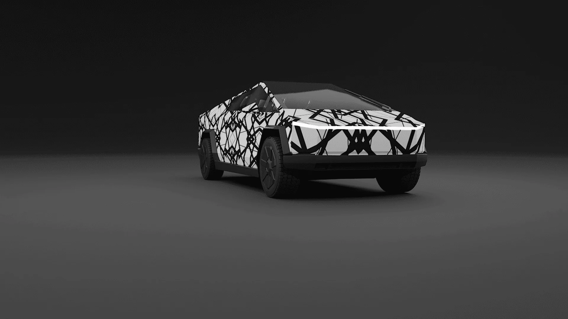 Tesla Cybertruck Installed 3D Changer Program. Any requests for renderings? Changer_30