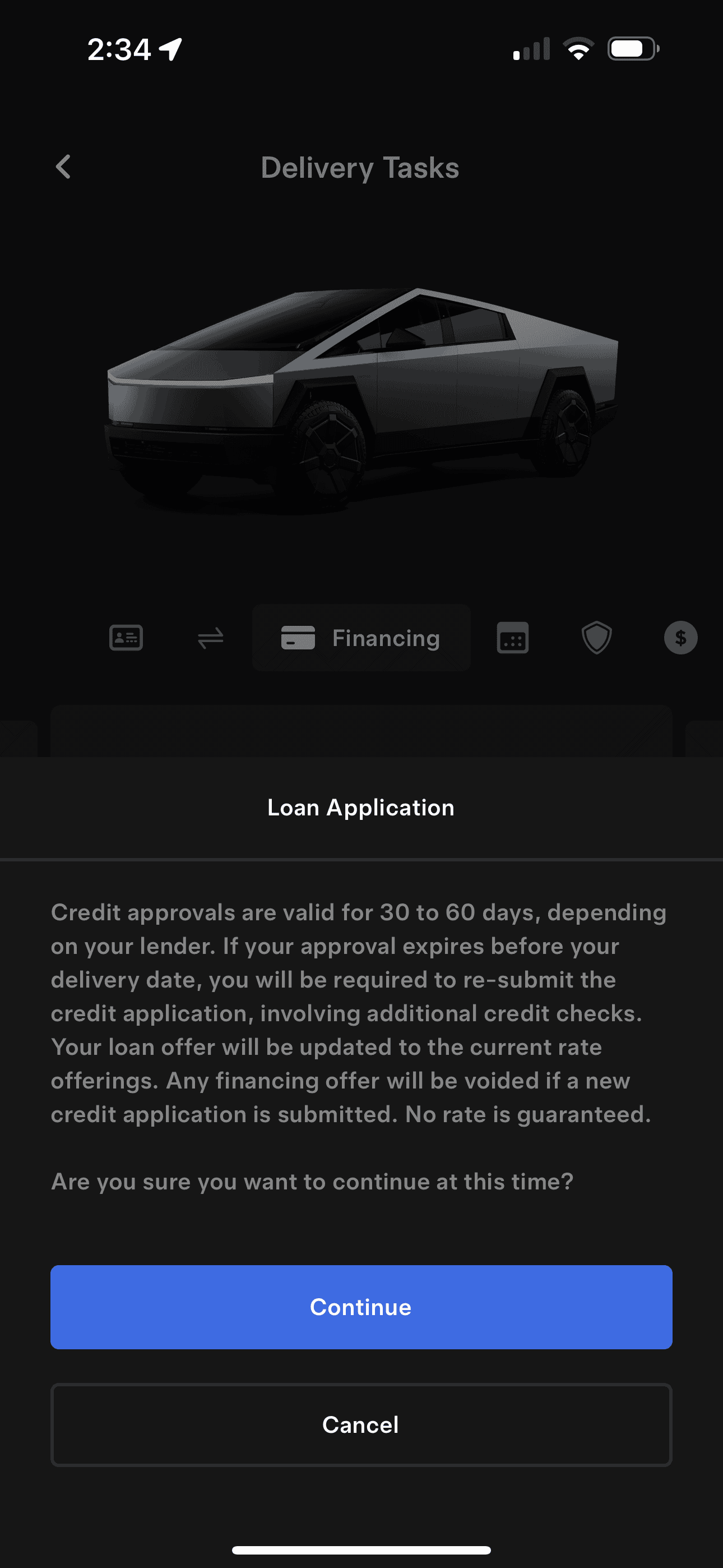Tesla Cybertruck Founder’s series 4WD invitation accepted, Washington State IMG_5260