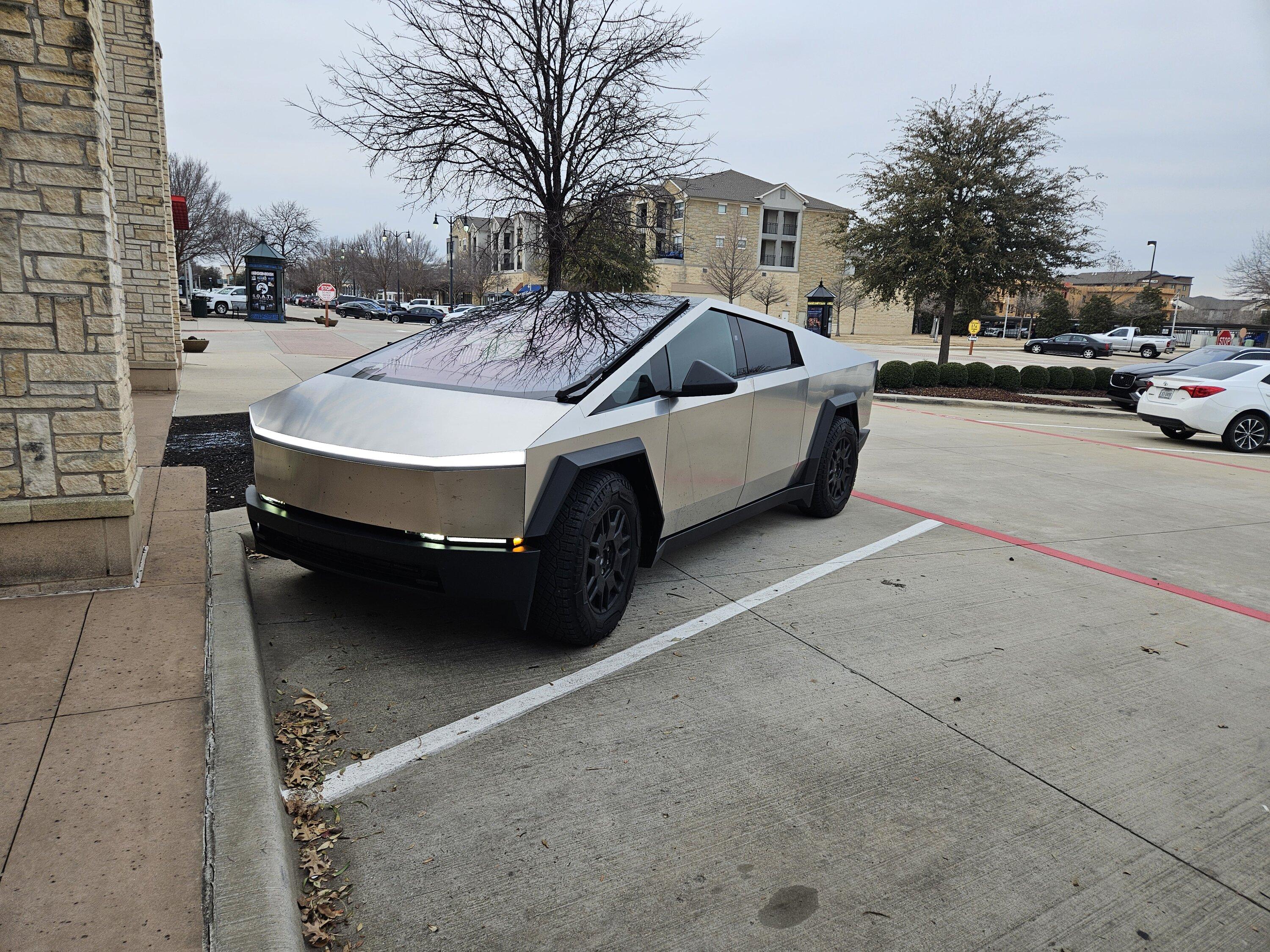 Tesla Cybertruck Cybertruck Delivery Feb 9th 2024. My owner review 20240209_172340