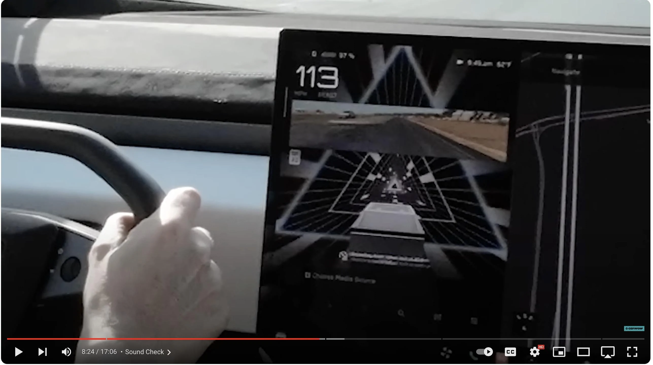 Tesla Cybertruck Cybertruck vs. 911 Turbo S drag race (Throttle House) [Update: Cybertruck was software limited 112mph top speed] 113Carwo