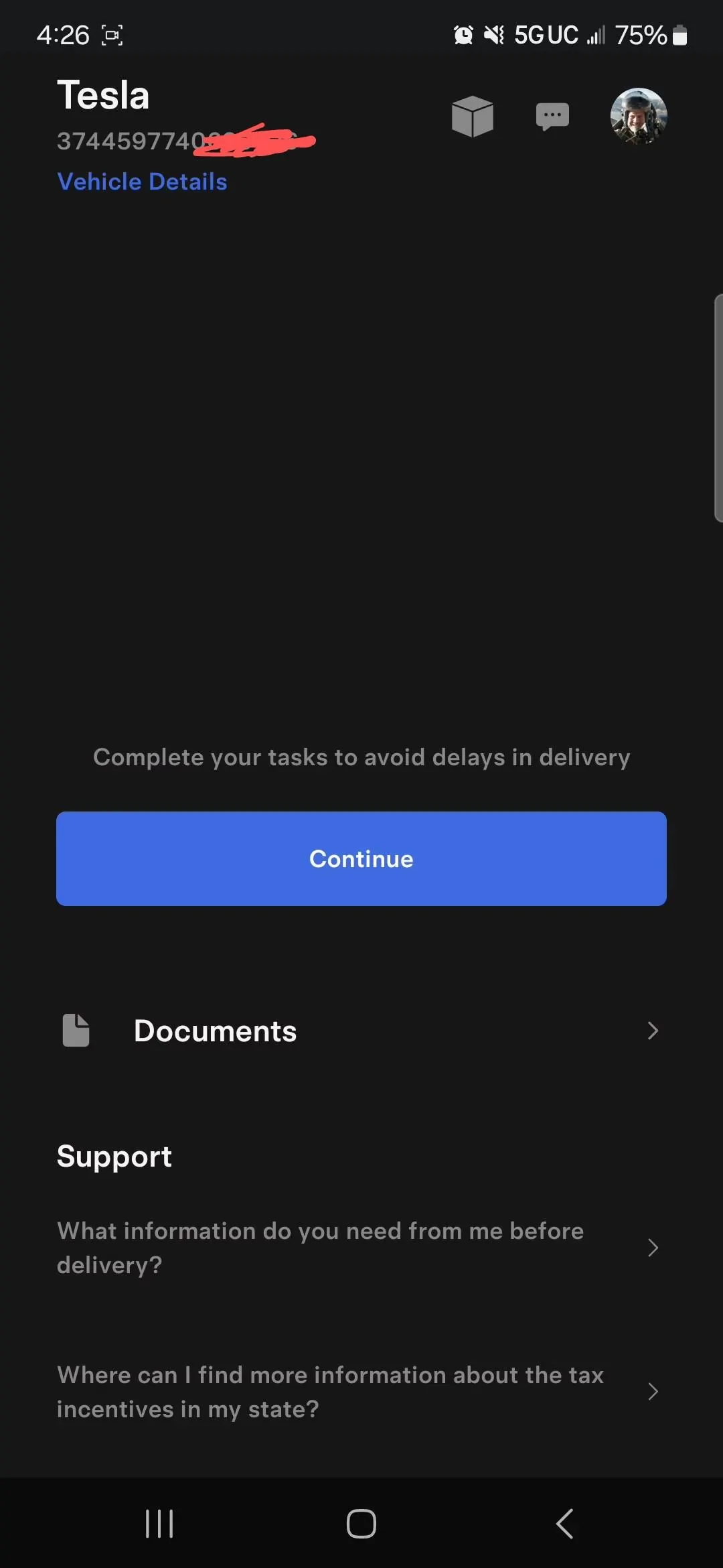Tesla Cybertruck Interesting number when swiping between existing cars and CT reservation Screenshot_20240215_162709_Video Player~2