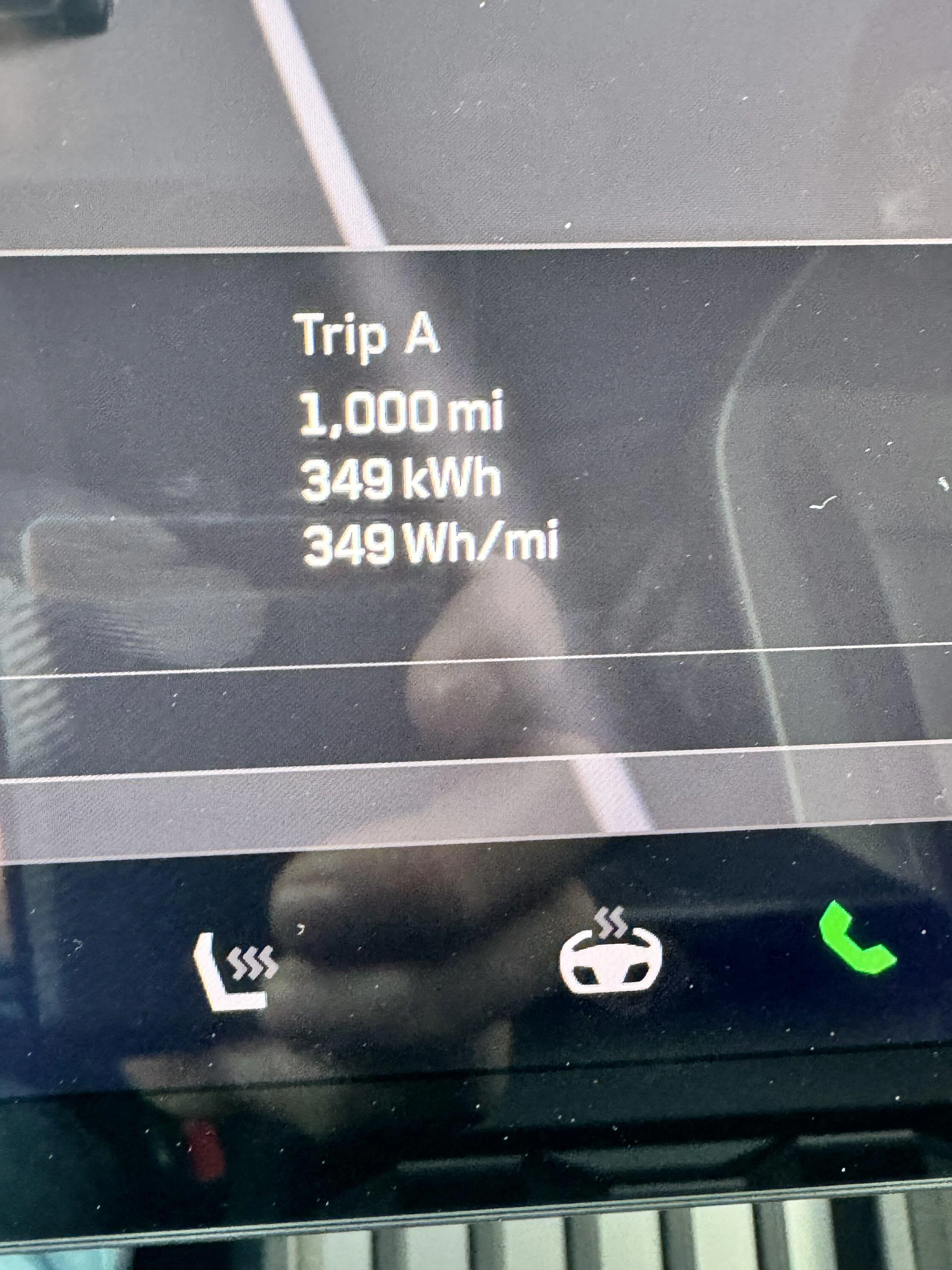 Tesla Cybertruck What’s your current mileage and wh/mi range? IMG_0132