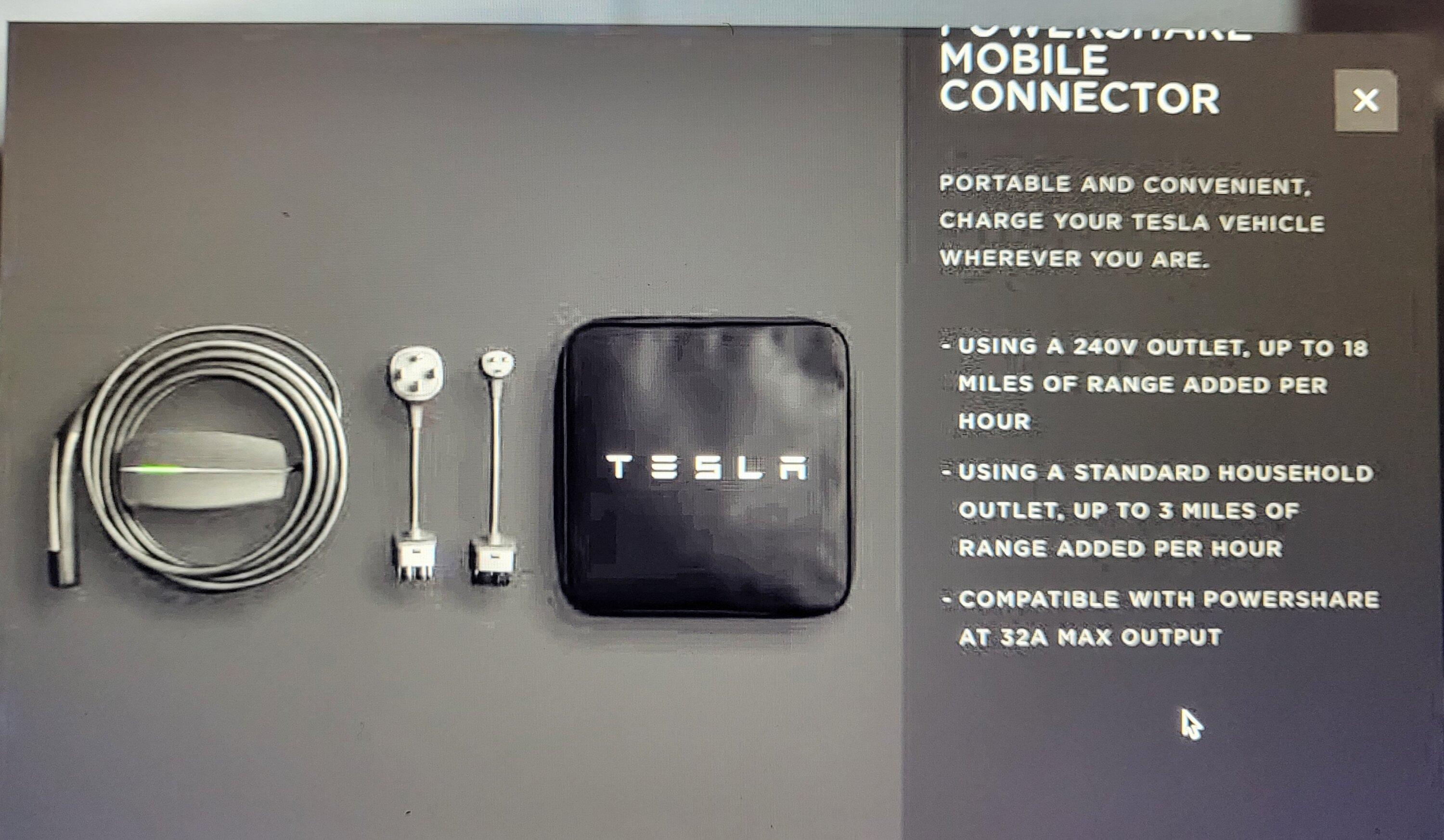 Tesla Cybertruck What did your Cybertruck come with? Powershare equipment cable adapters