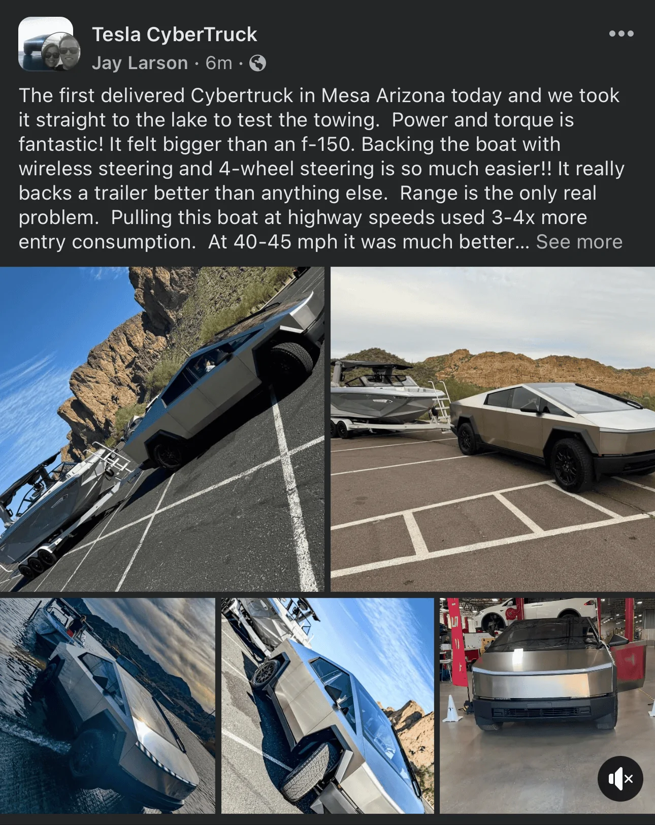 Tesla Cybertruck Arizona rise up! Let’s go. VIN secured. 1708401961936