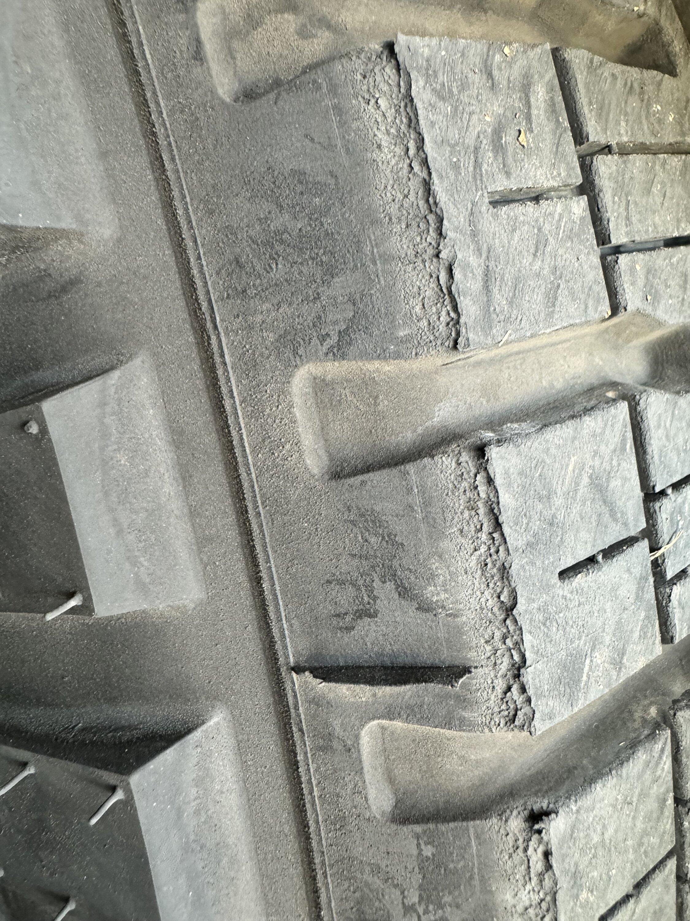 Tesla Cybertruck Front tires abnormal wear after 530 miles IMG_0972