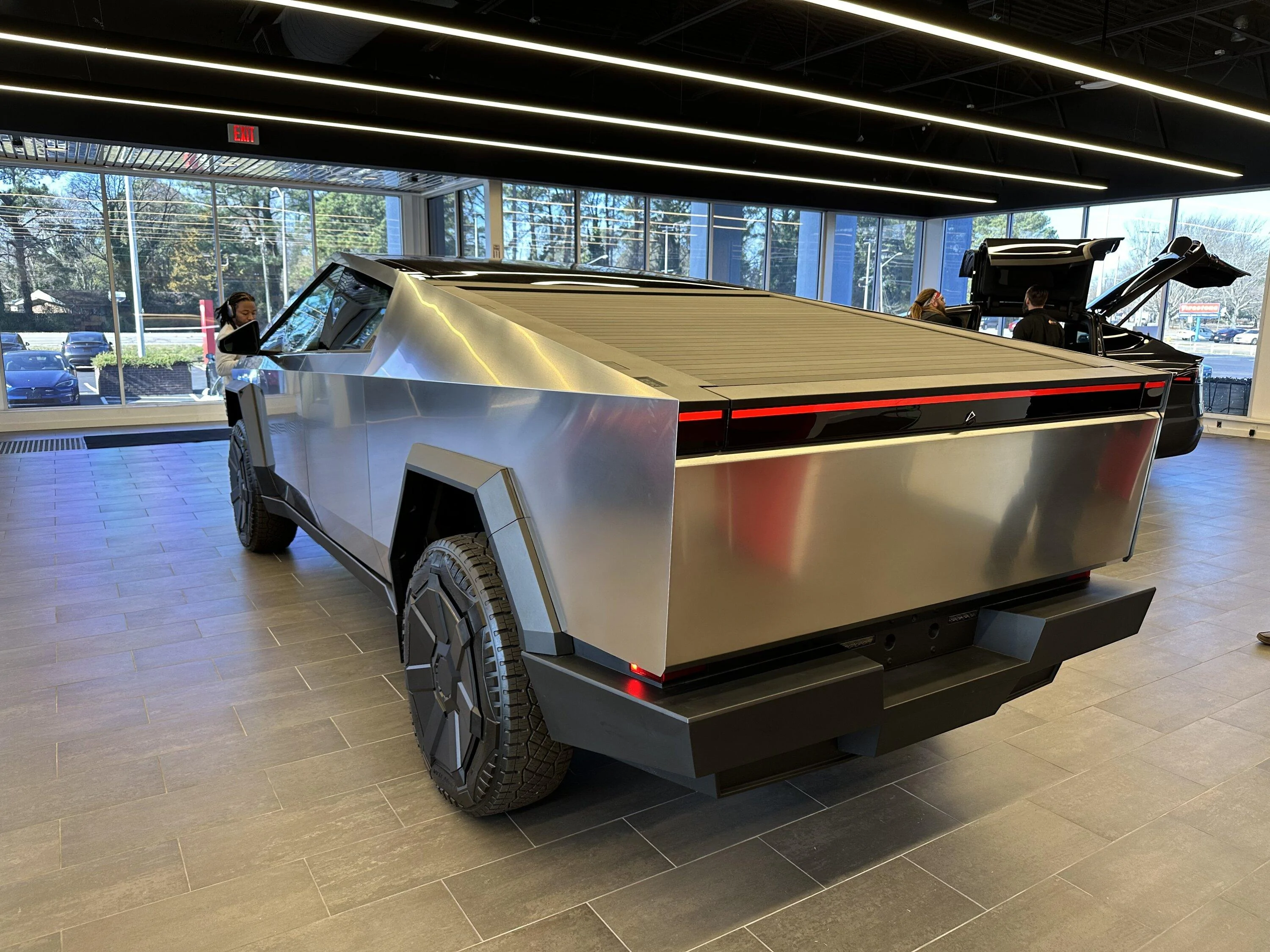 Tesla Cybertruck CT on display at the Norfolk, VA Tesla Service Center IMG_7299