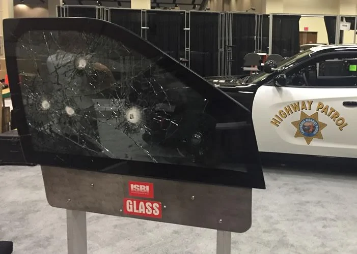 Tesla Cybertruck Ballistic Glass for Cybertrucks (Bulletproof Windows) cop01