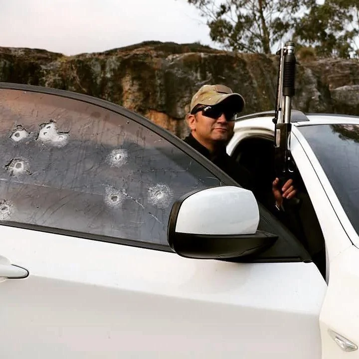 Tesla Cybertruck Ballistic Glass for Cybertrucks (Bulletproof Windows) 30