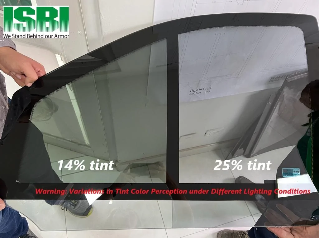 Tesla Cybertruck Ballistic Glass for Cybertrucks (Bulletproof Windows) tint3