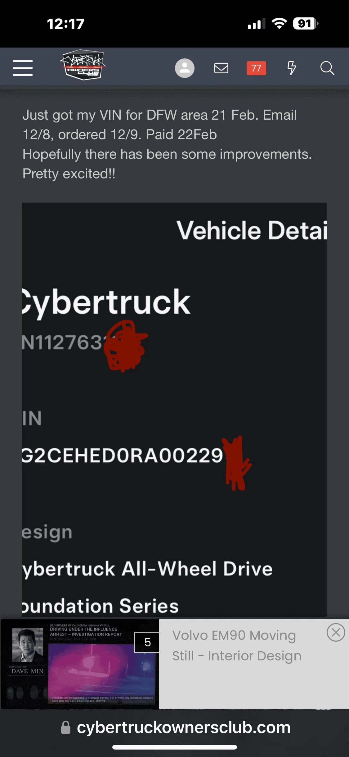 Tesla Cybertruck January Orders IMG_0655
