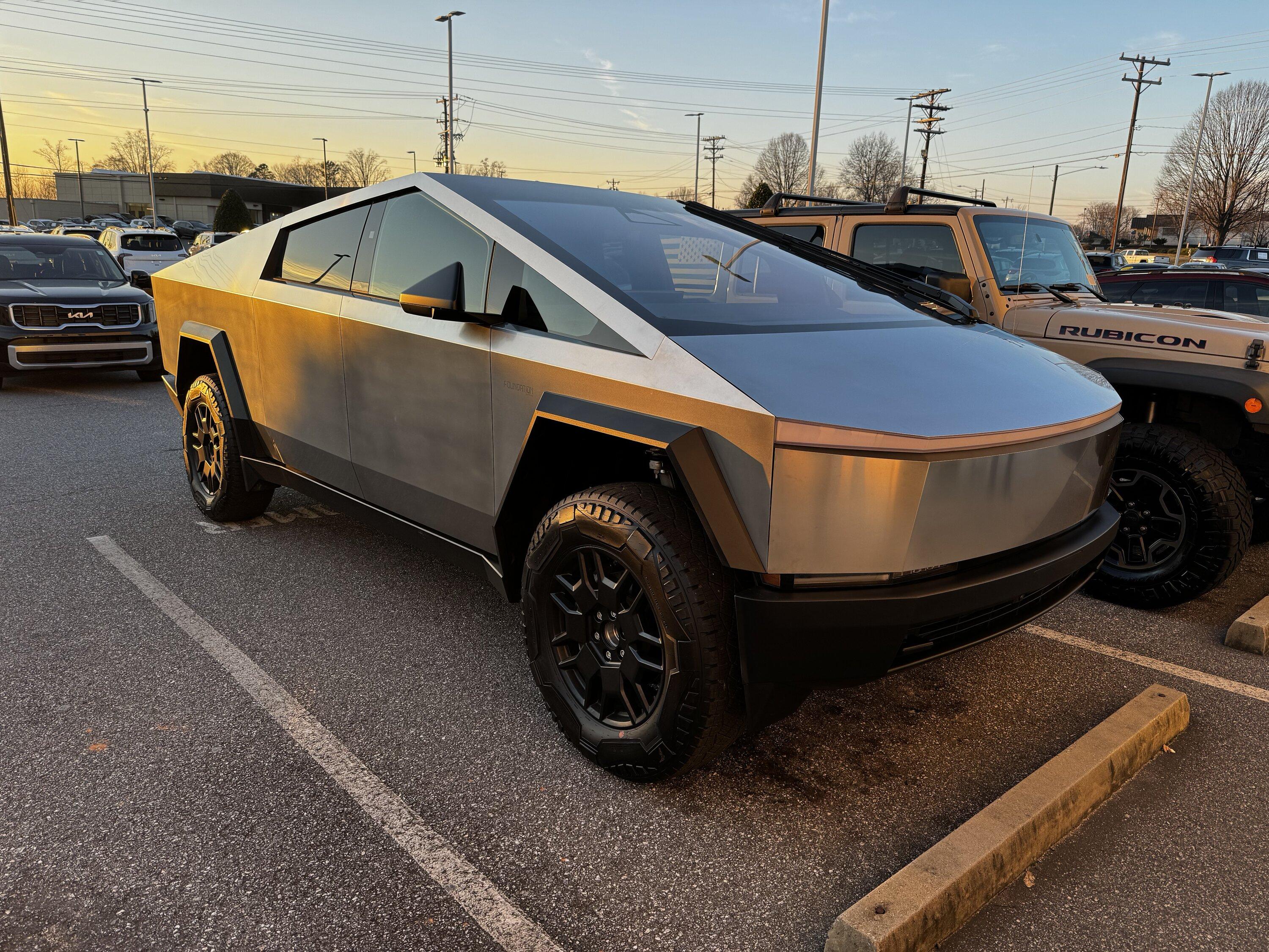 Tesla Cybertruck North Carolina VIN Assigned (1991): Delivery scheduled IMG_0380