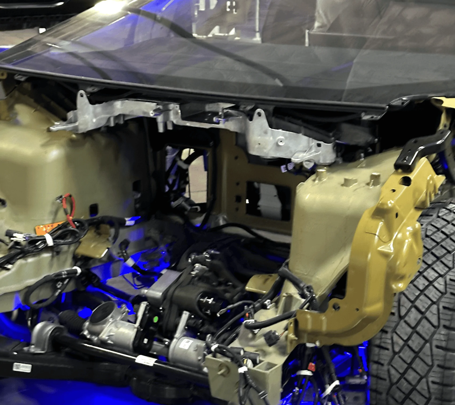 Tesla Cybertruck How to route an antenna cable? 1708746071925