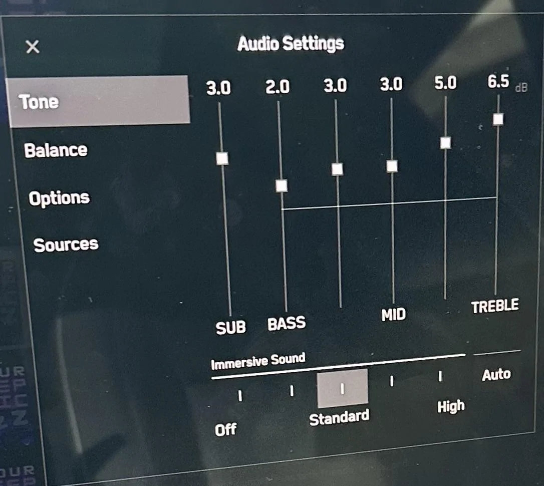 Tesla Cybertruck Share Your Stereo's Sound EQ Settings IMG_1867