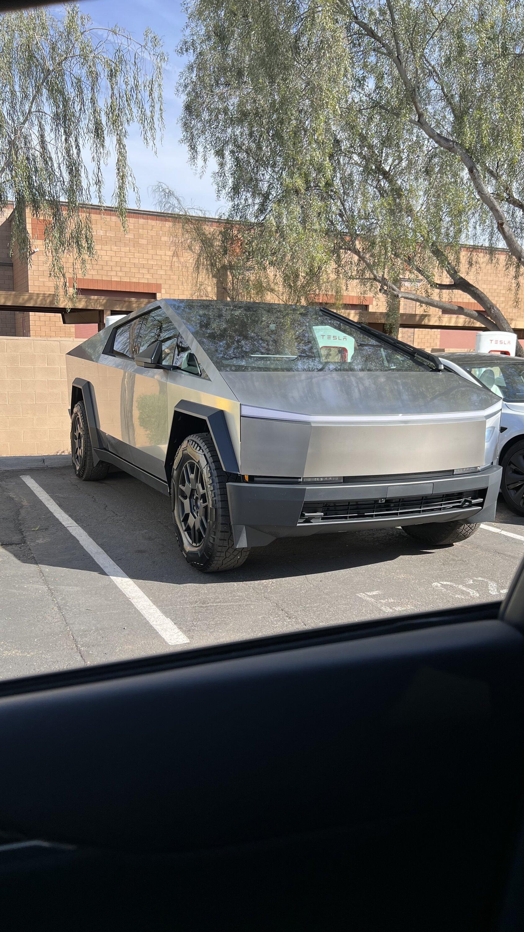 Tesla Cybertruck Arizona rise up! Let’s go. VIN secured. IMG_3915