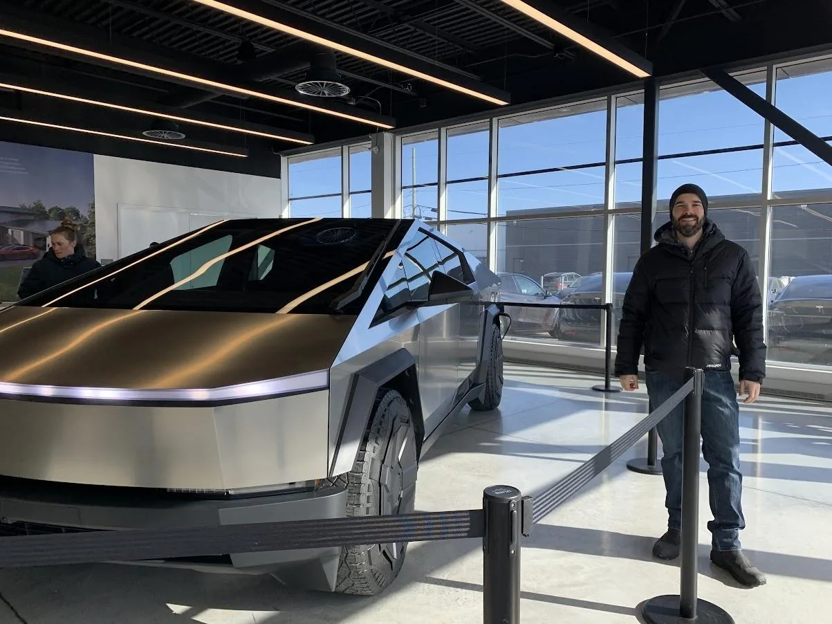 Tesla Cybertruck Cybertruck production rate ~80 units daily (currently as of 2/24/24) IMG_9710