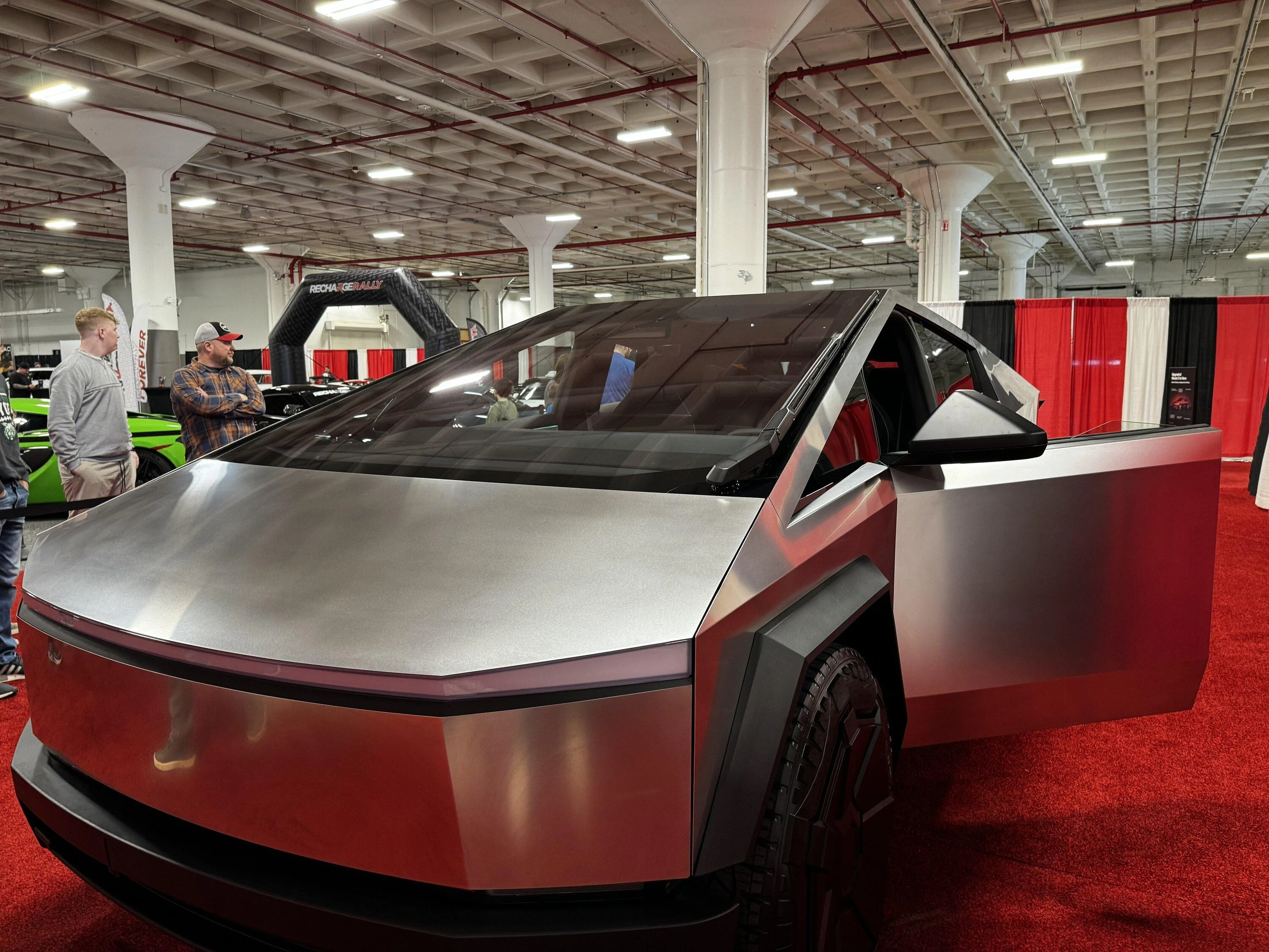 Tesla Cybertruck Cybertruck is at the Cleveland Auto Show IMG_1005