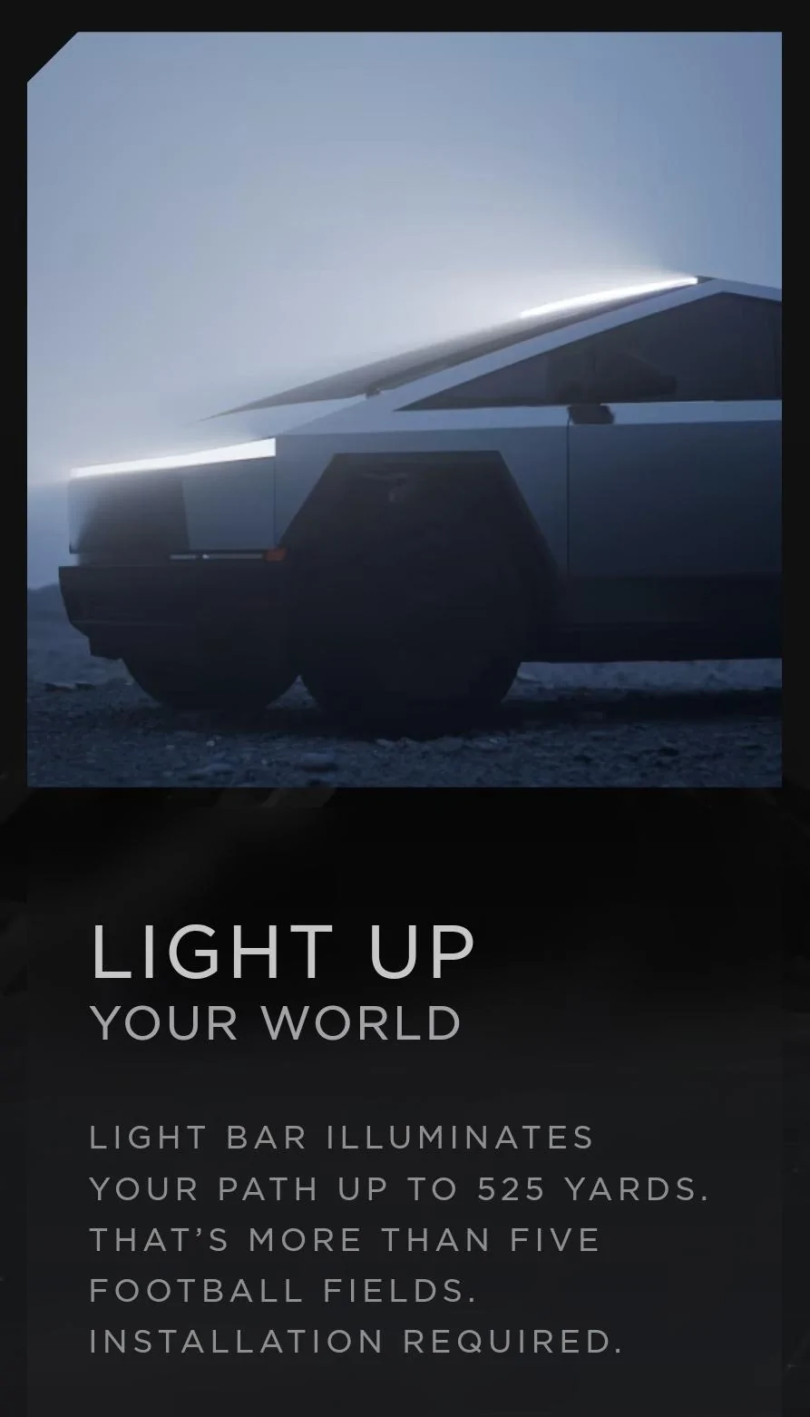 Tesla Cybertruck 🚨 Cybertruck Factory Roof Lightbar in Action (and Roof Bar) 1000006424
