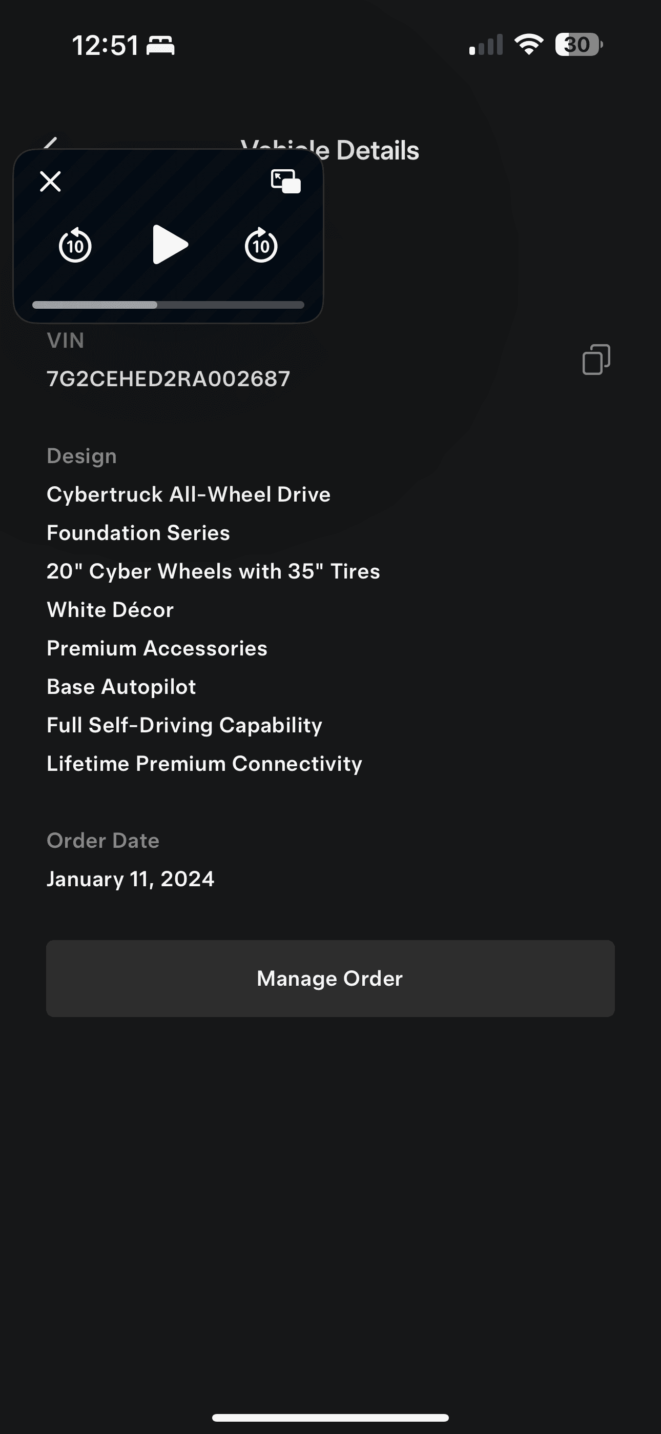 Tesla Cybertruck January 2024 Configuration - VIN Assigned 2/28 [Bay Area] IMG_5856
