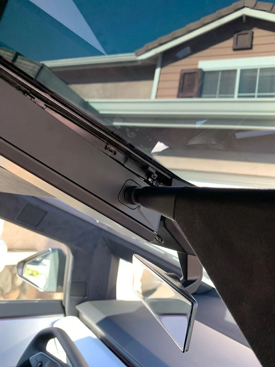 Tesla Cybertruck PSA: CHECK your Cybertruck's hazard light switch area Feb_28_2024_11_10_32