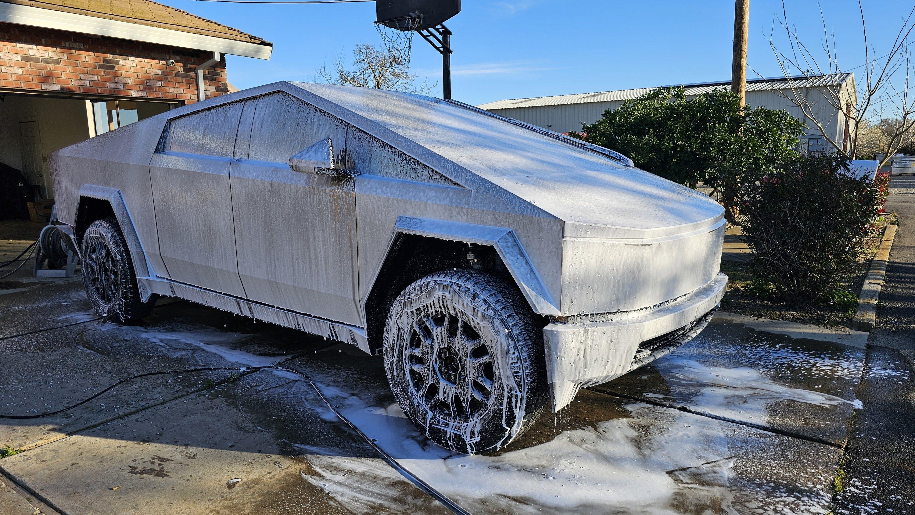 Tesla Cybertruck Delivery 2/23 194x VIN 20240227_163327