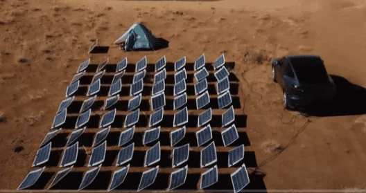 Tesla Cybertruck Portable Solar Panels for truck bed? zimage7548