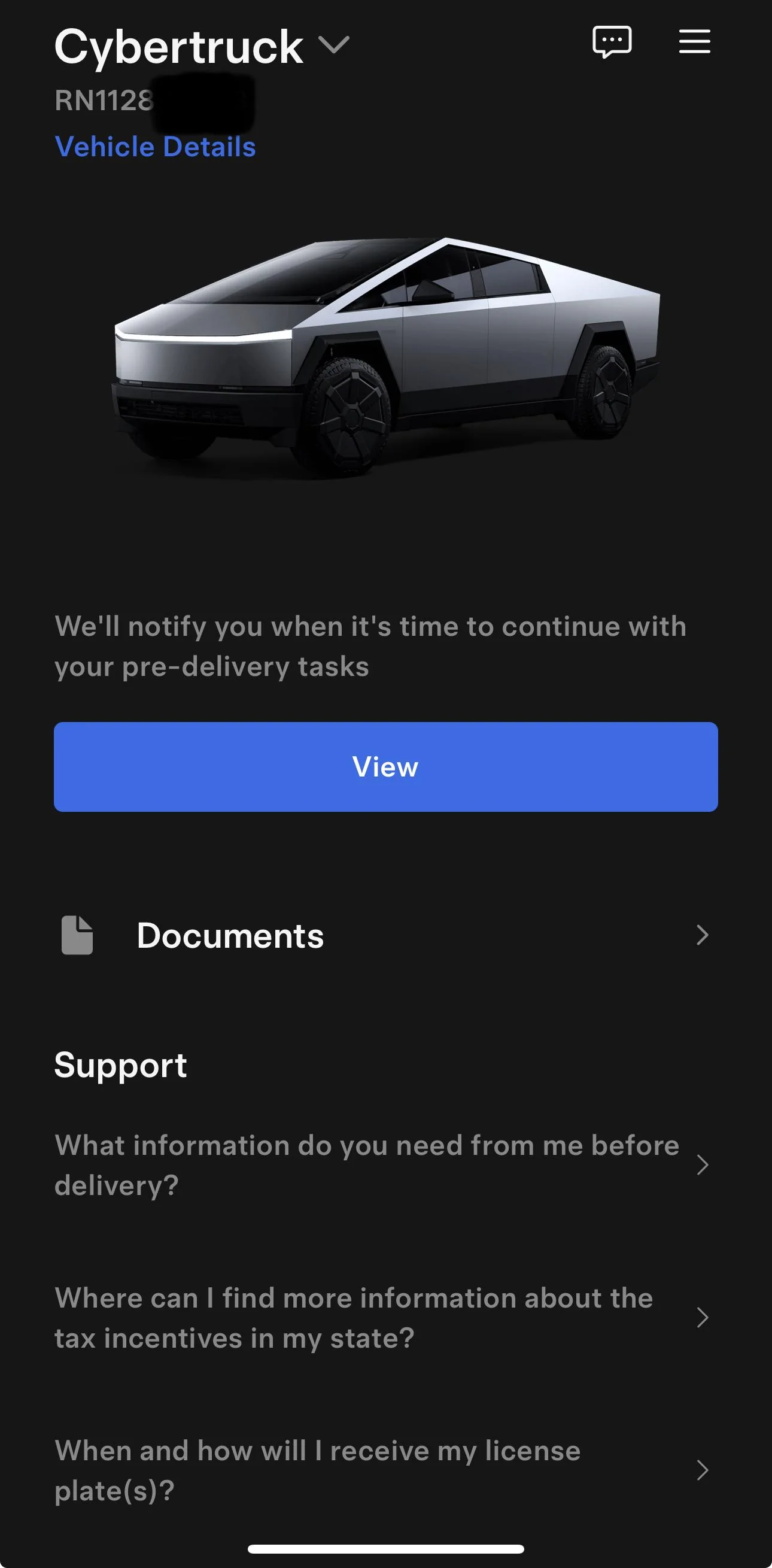 Tesla Cybertruck Tesla Account Error! IMG_1374