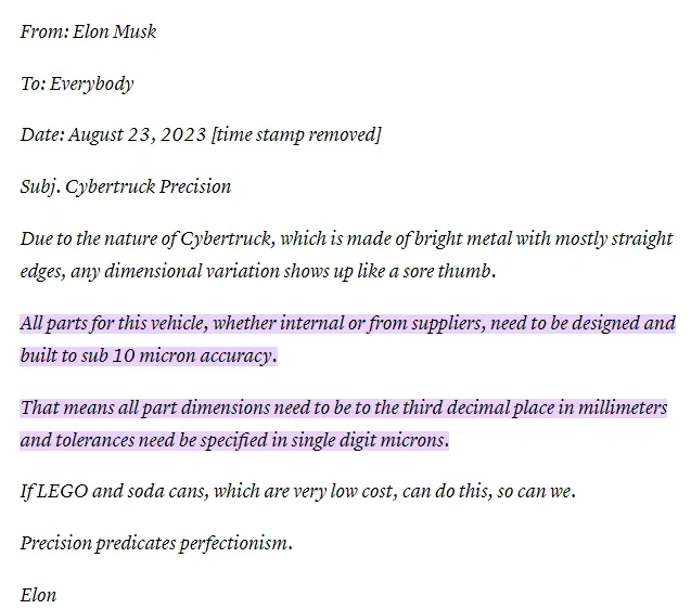 Tesla Cybertruck Common Issues -- & Resolutions from Tesla Service Center 1709250564838