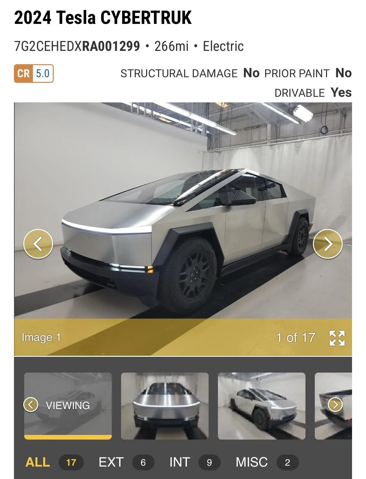 Tesla Cybertruck Cyberbeast coming to Manheim Auto Auction IMG_5322