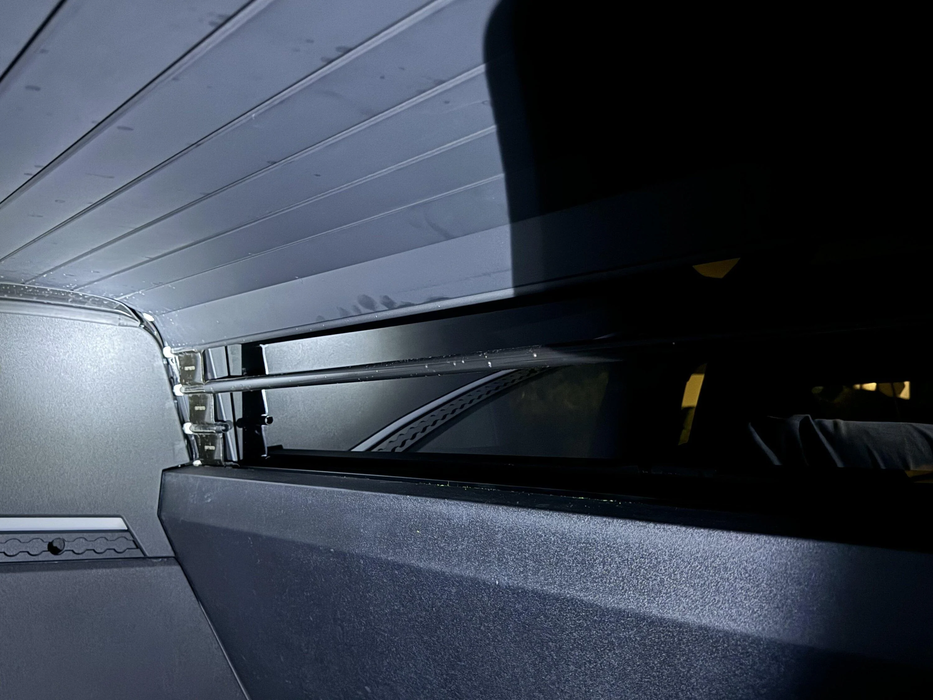 Tesla Cybertruck Tonneau Cover Reset? Mine stops 6 inches from closing EDIT: FIXED IMG_2858